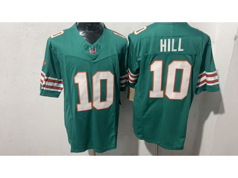 Adult Miami Dolphins Tyreek Hill NO.10 Football Jerseys