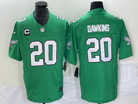 Adult 2023-2024 season Philadelphia Eagles Brian Dawkins NO.20 Football Jerseys