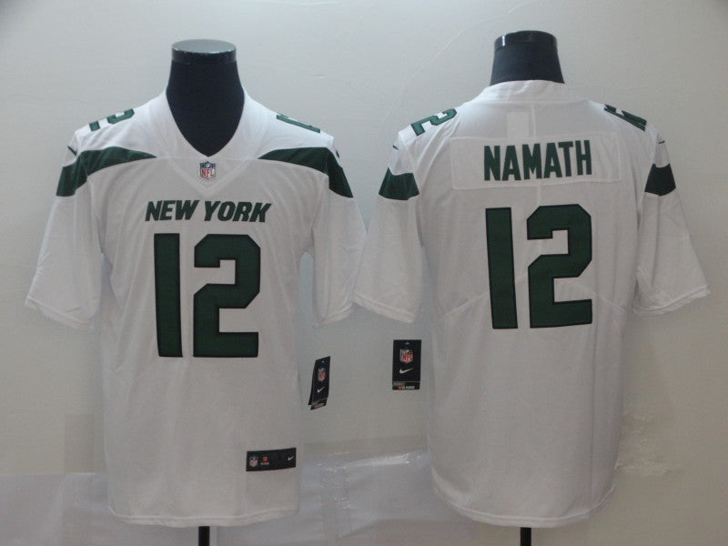 Adult New York Jets Joe Namath NO.12 Football Jerseys