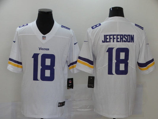 Adult Minnesota Vikings Justin Jefferson NO.18 Football Jerseys