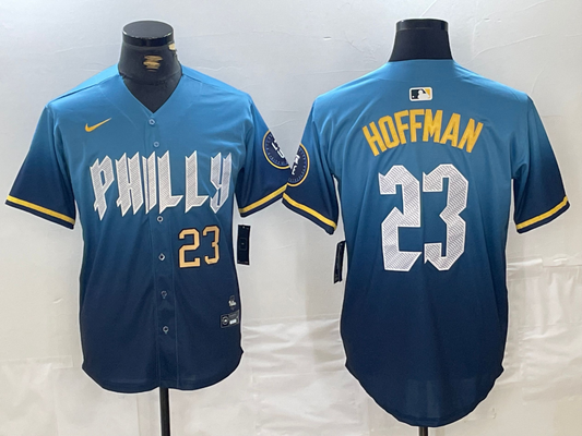 Men/Women/Youth Philadelphia Phillies Jeff Hoffman #23 baseball Jerseys