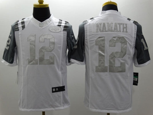 Adult New York Jets Joe Namath NO.12 Football Jerseys