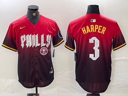 Men/Women/Youth Philadelphia Phillies Bryce Harper #3 baseball Jerseys