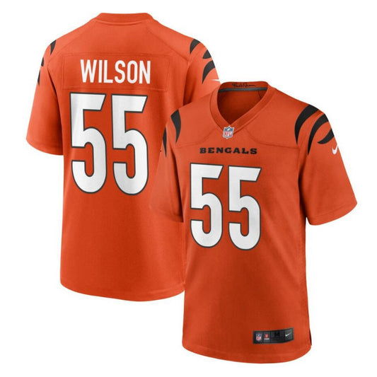 Cincinnati Bengals  Logan Wilson NO.55 Football Jerseys