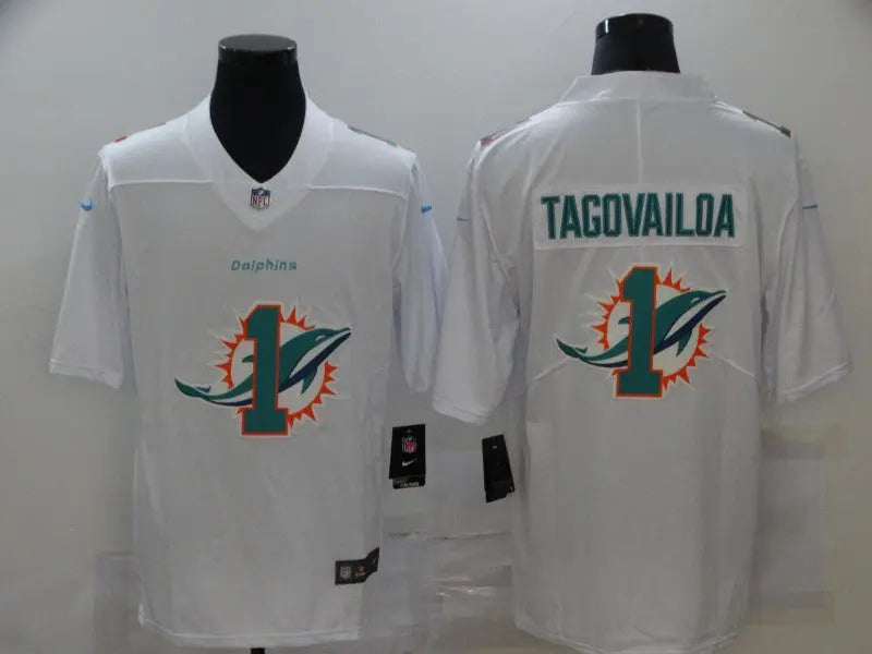 Adult Miami Dolphins Tua Tagovailoa NO.1 Football Jerseys