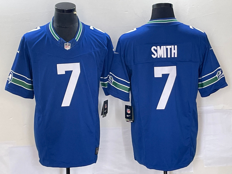 New arrival Adult Seattle Seahawks Geno Smith NO.7 Football Jerseys