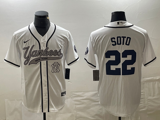 Men/Women/Youth New York Yankees Juan Soto  NO.22 baseball Jerseys