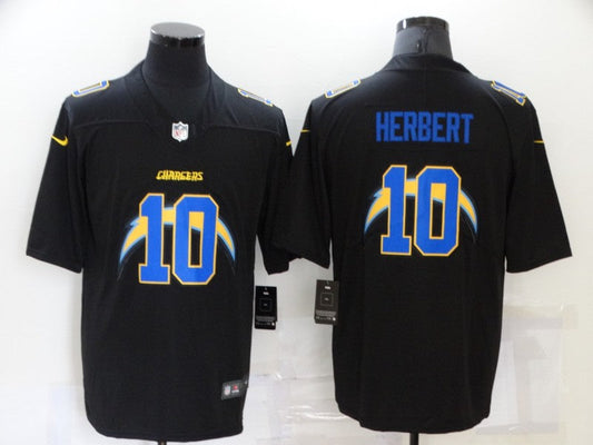 Adult Los Angeles Chargers Justin Herbert NO.10 Football Jerseys