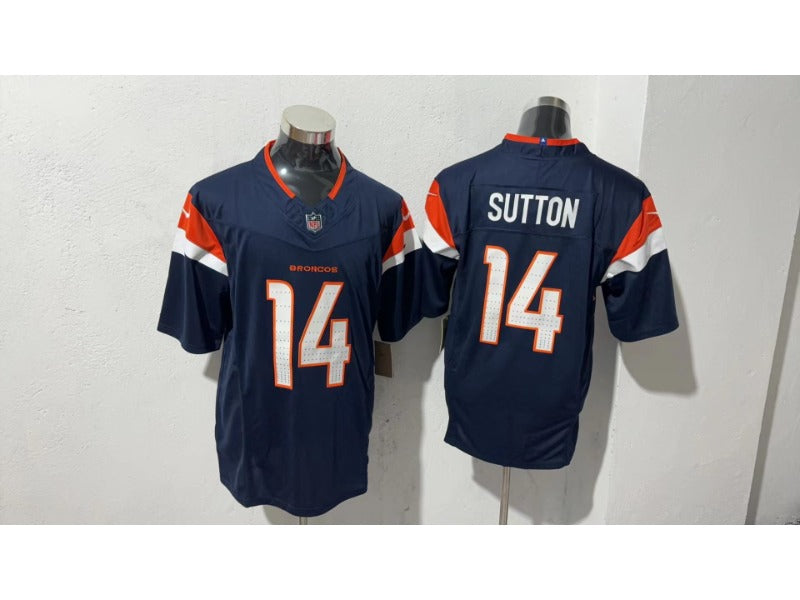 Adult Denver Broncos Courtland Sutton NO.14 Football Jerseys