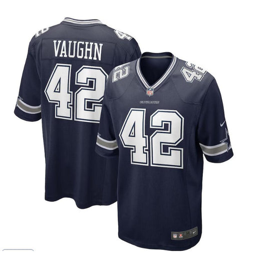 New Season Adult Dallas Cowboys Deuce Vaughn NO.42 Football Jerseys