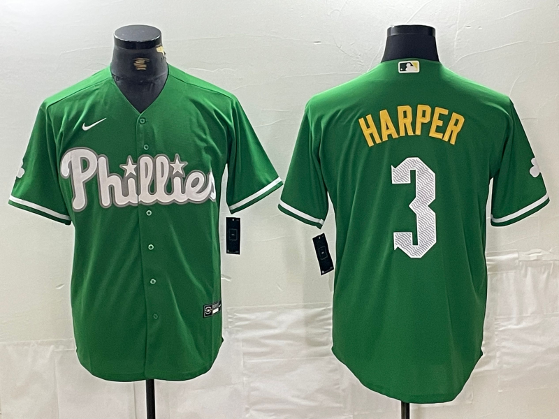 Men/Women/Youth Philadelphia Phillies Bryce Harper #3 baseball Jerseys