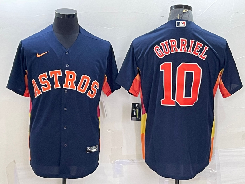 Men/Women/Youth Houston Astros Yuli Gurriel #10 baseball Jerseys