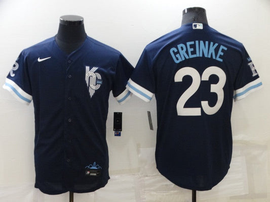 Men/Women/Youth Kansas City Royals Zack Greinke #23 baseball Jerseys