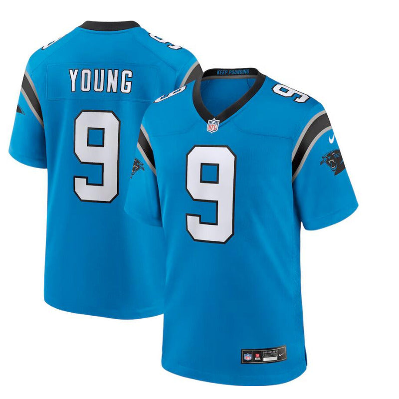 New Season Adult Carolina Panthers Bryce Young NO.9 Football Jerseys