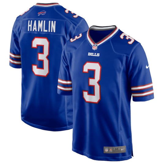 New Season Adult Buffalo Bills Damar Hamlin NO.3 Football Jerseys