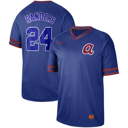 Men/Women/Youth Atlanta Braves Deion Sanders #24 baseball Jerseys