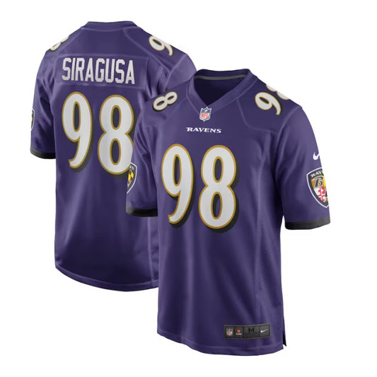 New Season Adult Baltimore Ravens Tony Siragusa NO.98 Football Jerseys