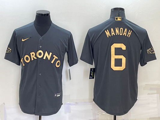 Men/Women/Youth Toronto Blue Jays Alek Manoah #6 baseball Jerseys