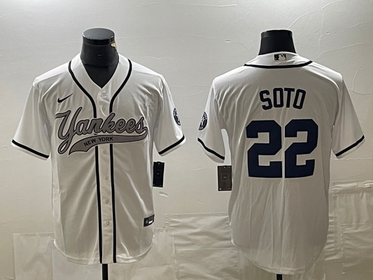 Men/Women/Youth New York Yankees Juan Soto  NO.22 baseball Jerseys