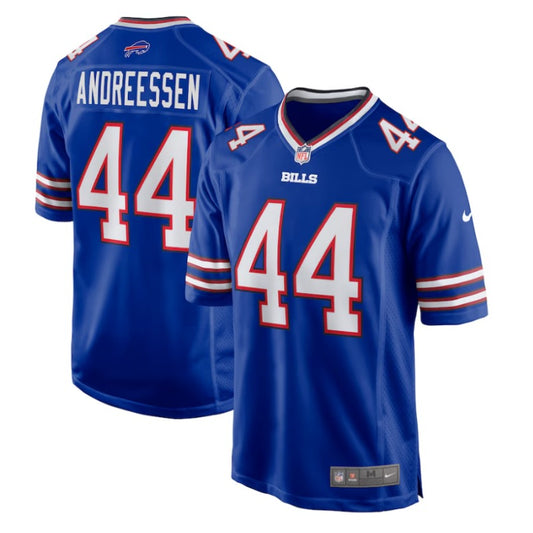 New Season Adult Buffalo Bills Joe Andreessen NO.44 Football Jerseys