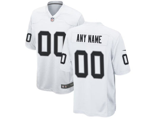 Adult Las Vegas Raiders number and name custom Football Jerseys