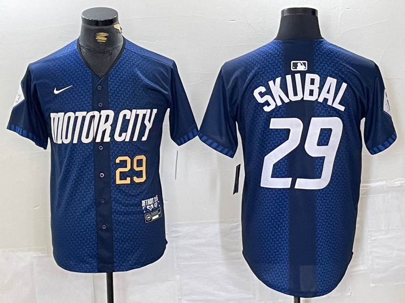 Men/Women/Youth Detroit Tigers Tarik Skubal NO.29 baseball Jerseys