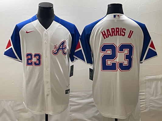 Men/Women/Youth Atlanta Braves Michael Harris II #23 baseball Jerseys