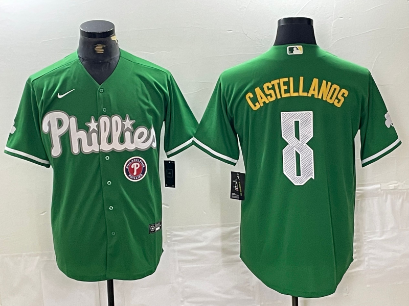 Men/Women/Youth Philadelphia Phillies Nick Castellanos  #8 baseball Jerseys