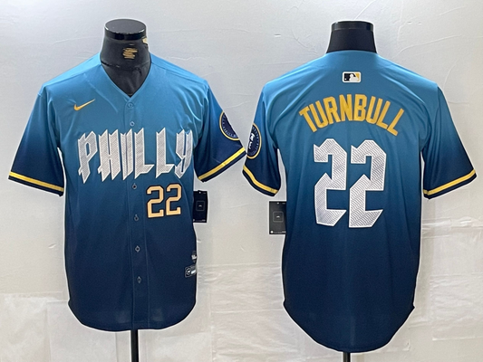 Men/Women/Youth Philadelphia Phillies Spencer Turnbull  #22 baseball Jerseys