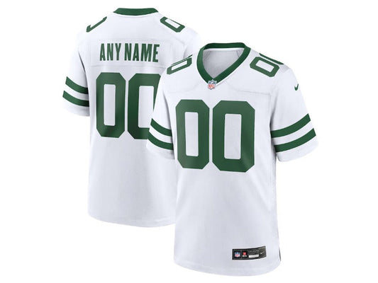 Adult New York Jets number and name custom Football Jerseys