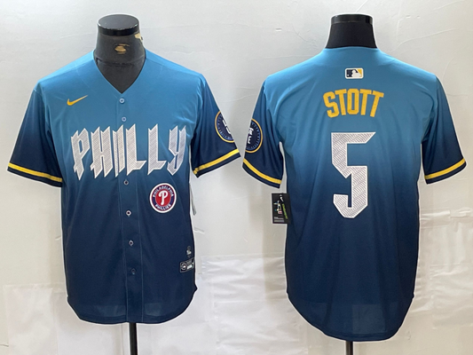 Men/Women/Youth Philadelphia Phillies Bryson Stott #5 baseball Jerseys