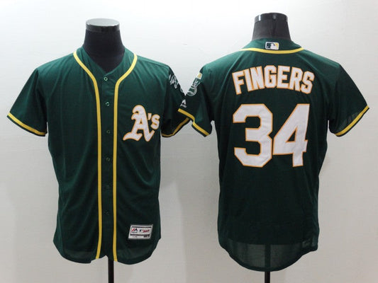 Men/Women/Youth Oakland Athletics Rollie Fingers NO.34 baseball Jerseys