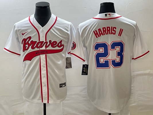 Men/Women/Youth Atlanta Braves Michael Harris II #23 baseball Jerseys