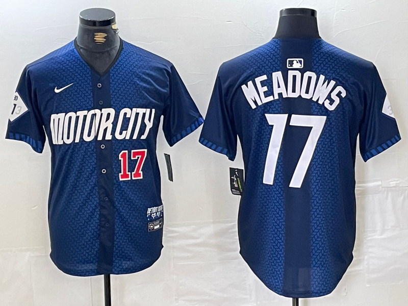 Men/Women/Youth Detroit Tigers Austin Meadows NO.17 baseball Jerseys