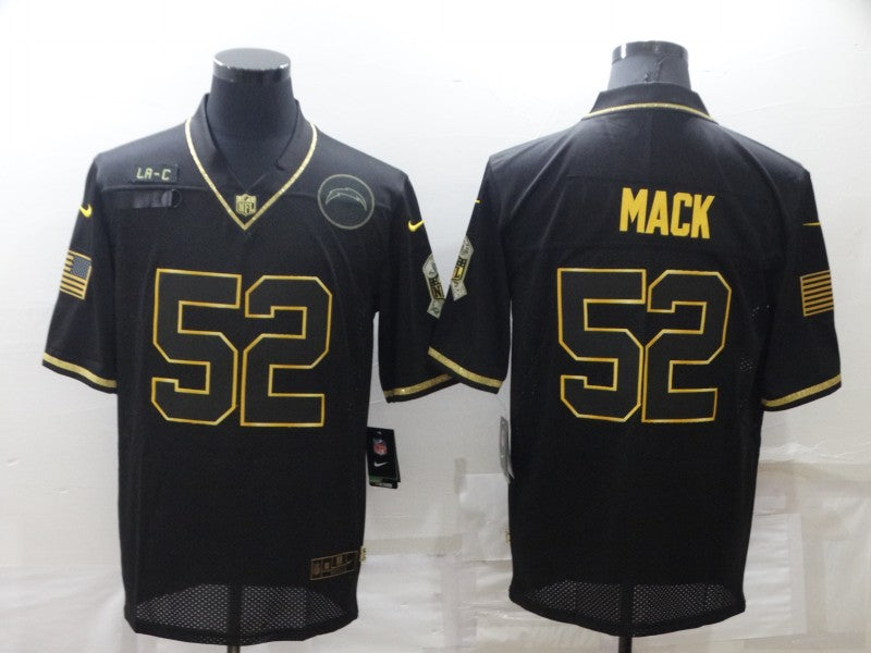 Adult Los Angeles Chargers Khalil Mack NO.52 Football Jerseys