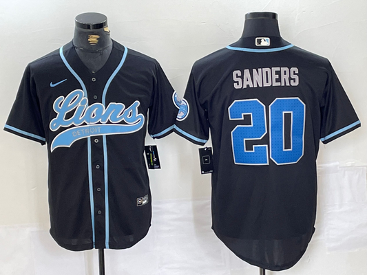 men/women/kids Detroit Lions  Barry Sanders NO.20 baseball Jerseys