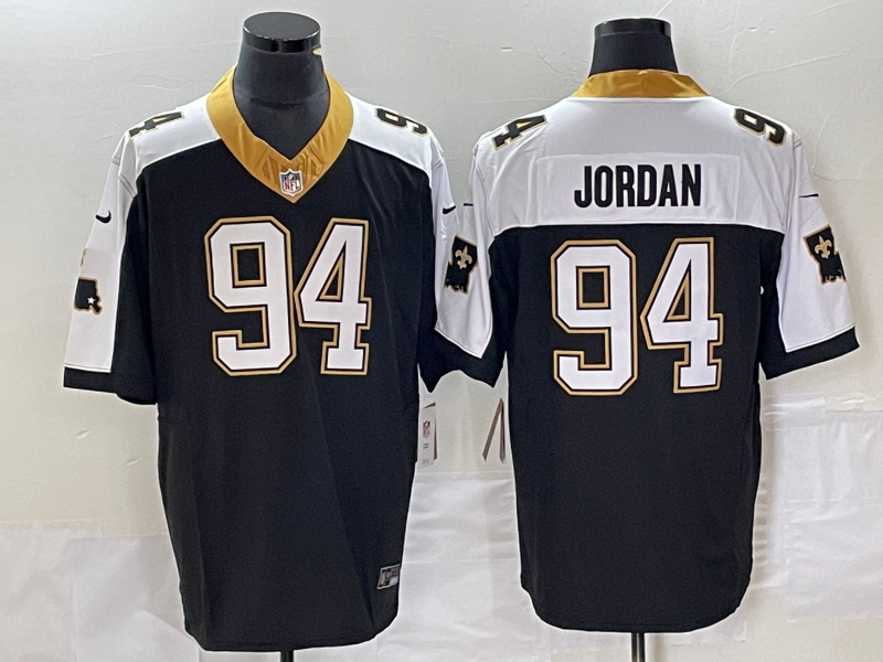 Adult New Orleans Saints Cameron Jordan NO.94 Football Jerseys