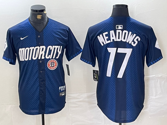 Men/Women/Youth Detroit Tigers Austin Meadows NO.17 baseball Jerseys