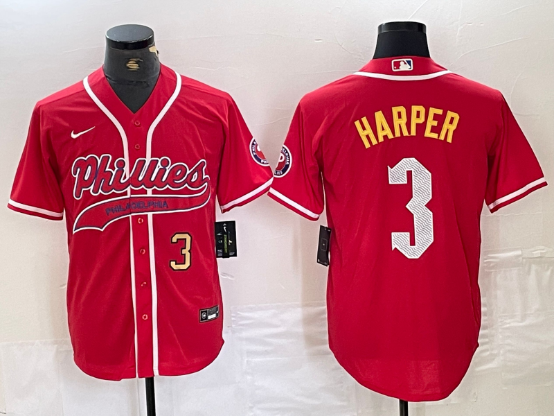 Men/Women/Youth Philadelphia Phillies Bryce Harper #3 baseball Jerseys