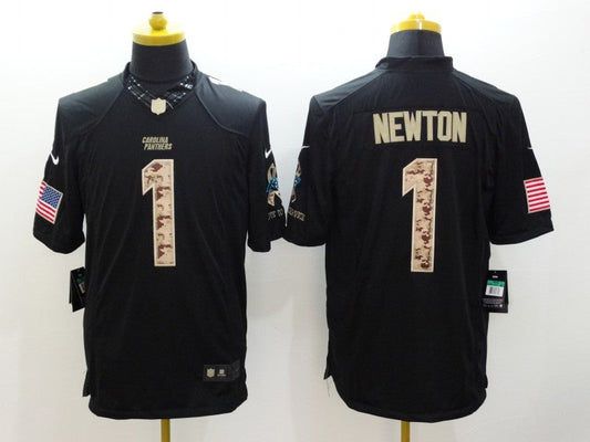 Adult Carolina Panthers Cam Newton NO.1 Football Jerseys