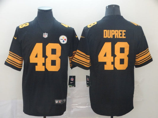 Adult Pittsburgh Steelers Bud Dupree NO.48 Football Jerseys