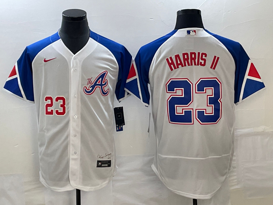 Men/Women/Youth Atlanta Braves Michael Harris II #23 baseball Jerseys