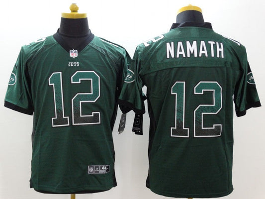 Adult New York Jets Joe Namath NO.12 Football Jerseys