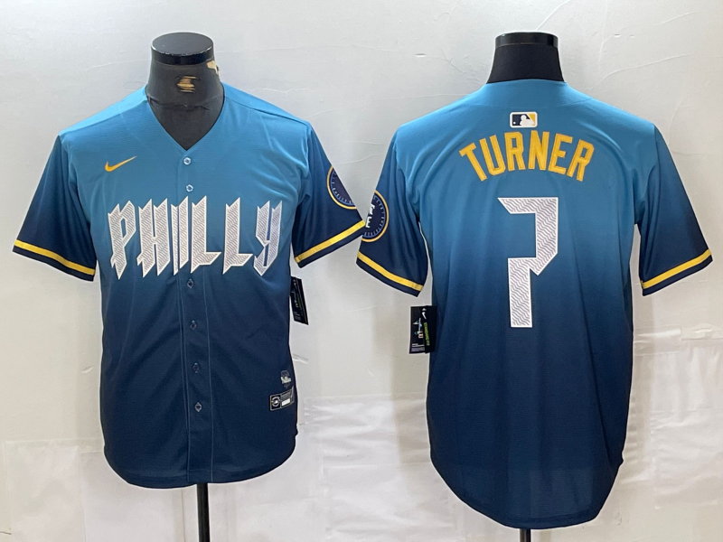 Men/Women/Youth Philadelphia Phillies Trea Turner #7 baseball Jerseys