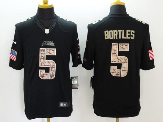 Adult Jacksonville Jaguars Blake Bortles NO.5 Football Jerseys