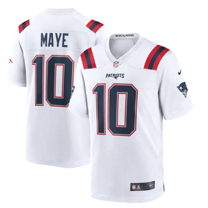 New Season Adult New England Patriots Drake Maye  NO.10 Football Jerseys