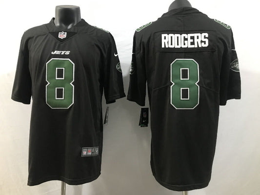 Adult New York Jets Aaron Rodgers NO.8 Football Jerseys