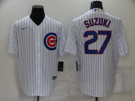 Men/Women/Youth Chicago Cubs  Seiya Suzuki #27 baseball Jerseys