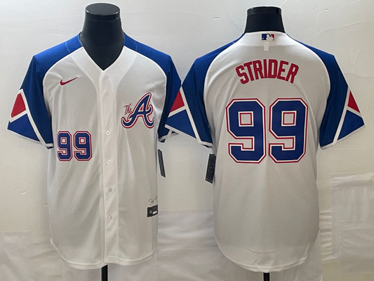 Men/Women/Youth Atlanta Braves Spencer Strider #99 baseball Jerseys