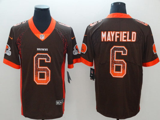 Adult Cleveland Browns Baker Mayfield NO.6 Football Jerseys